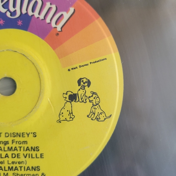 Disney's 101 Dalmatians 45 Vinyl Album - No Cover - Picture 6 of 9